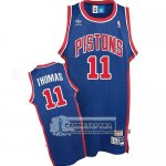 Camiseta Detroit Pistons Isiah Thomas Retro Azul