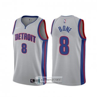 Camiseta Detroit Pistons Jordan Bone Statement Gris