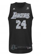 Camiseta Diamonds Editon Lakers Bryant Negro