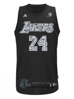 Camiseta Diamonds Editon Lakers Bryant Negro