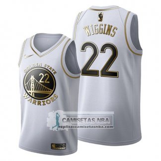 Camiseta Golden Edition Golden State Warriors Andrew Wiggins 2019-20 Blanco