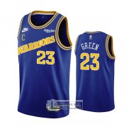 Camiseta Golden State Warriors Draymond Green NO 23 Classic 2022-23 Azul