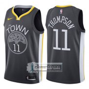 Camiseta Golden State Warriors Klay Thompson Statement 2018 Negro