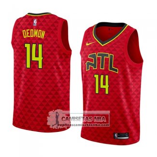 Camiseta Hawks Dewayne Dedmon Statement 2018 Rojo