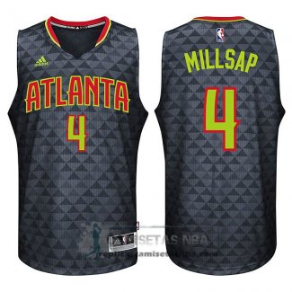 Camiseta Hawks Millsap Negro