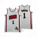Camiseta Houston Rockets Amen Thompson NO 1 Ciudad 2024-25 Blanco