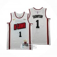 Camiseta Houston Rockets Amen Thompson NO 1 Ciudad 2024-25 Blanco