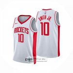 Camiseta Houston Rockets Jabari Smith Jr NO 10 Association 2024-25 Blanco