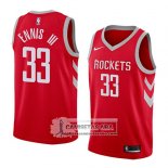 Camiseta Houston Rockets James Ennis Iii Icon 2018 Rojo
