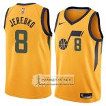 Camiseta Jazz Jonas Jerebko Statement 2018 Amarillo