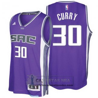 Camiseta Kings Curry 2016-17 Purpura