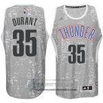 Camiseta Luces de la Ciudad Thunder Durant Gris