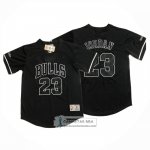 Camiseta Manga Corta Chicago Bulls Michael Jordan NO 23 Negro