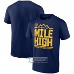 Camiseta Manga Corta Denver Nuggets 2023 Western Conference Champions Spin Hometown Mantra Azul