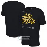 Camiseta Manga Corta Golden State Warriors 2023 NBA Playoffs Mantra Negro