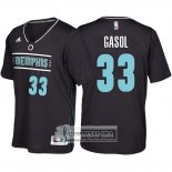 Camiseta Manga Corta Grizzlies Marc Gasol Negro