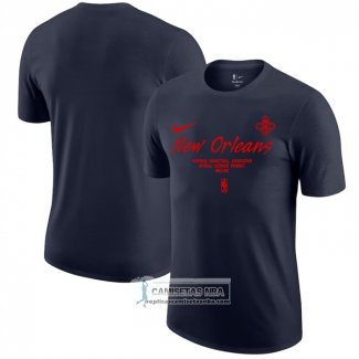Camiseta Manga Corta New Orleans Pelicans Negro