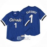 Camiseta Manga Corta Orlando Magic Penny Hardaway NO 1 Azul