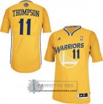 Camiseta Manga Corta Warriors Thompson Amarillo