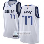 Camiseta Mavericks Luka Doncic Association 2018 Azul