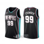 Camiseta Memphis Grizzlies Jae Crowder 20th Season Classic Negro