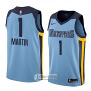 Camiseta Memphis Grizzlies Jarell Martin Statement 2018 Azul