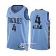 Camiseta Memphis Grizzlies Steven Adams NO 4 Statement 2022-23 Azul