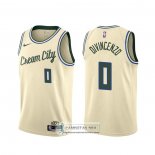 Camiseta Milwaukee Bucks Donte Divincenzo Ciudad Crema