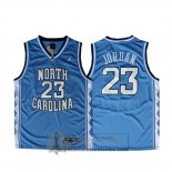 Camiseta NCAA North Carolina Jordan Azul