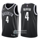 Camiseta Nets Jahlil Okafor Icon 2017-18 Negro