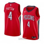 Camiseta New Orleans Pelicans Elfrid Payton Statement 2018 Rojo