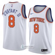 Camiseta New York Knicks Johnny O'bryant Iii Statement 2018 Blan