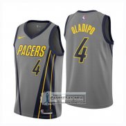 Camiseta Nino Pacers Victor Oladipo Ciudad 2018-19 Gris