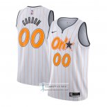 Camiseta Orlando Magic Aaron Gordon Ciudad 2020-21 Blanco