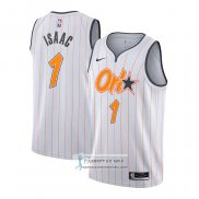 Camiseta Orlando Magic Jonathan Isaac Ciudad 2020-21 Blanco