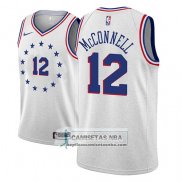 Camiseta Philadelphia 76ers T.j. Mcconnell Earned 2018-19