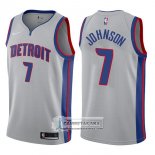 Camiseta Pistons Stanley Johnson Statement 2017-18 Gris