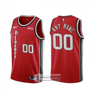 Camiseta Portland Trail Blazers Personalizada Classic Rojo