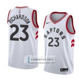 Camiseta Raptors Richardson Association 2018 Blanco