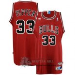 Camiseta Retro Bulls Pippen Rojo