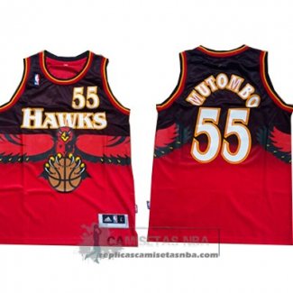 Camiseta Retro Hawks Mutombo Rojo