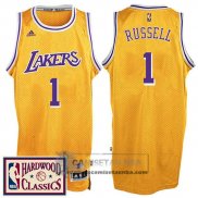 Camiseta Retro Lakers Russell Amarillo