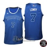 Camiseta Retro Raptors Lowry Azul