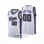 Camiseta Sacramento Kings Personalizada Association 2024-25 Blanco