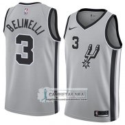 Camiseta San Antonio Spurs Marco Belinelli Statement 2018 Gris