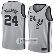 Camiseta Spurs Darrun Hilliard Statement 2018 Gris