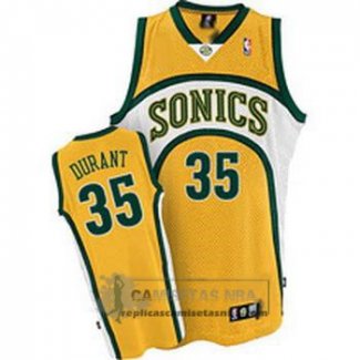 Camiseta Supersonics Durant Amarillo