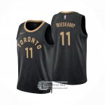 Camiseta Toronto Raptors Joe Wieskamp NO 11 Ciudad 2022-23 Negro