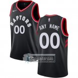 Camiseta Toronto Raptors Personalizada 2017-18 Negro