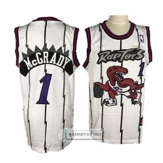 Camiseta Toronto Raptors Tracy McGrady Retro Blanco